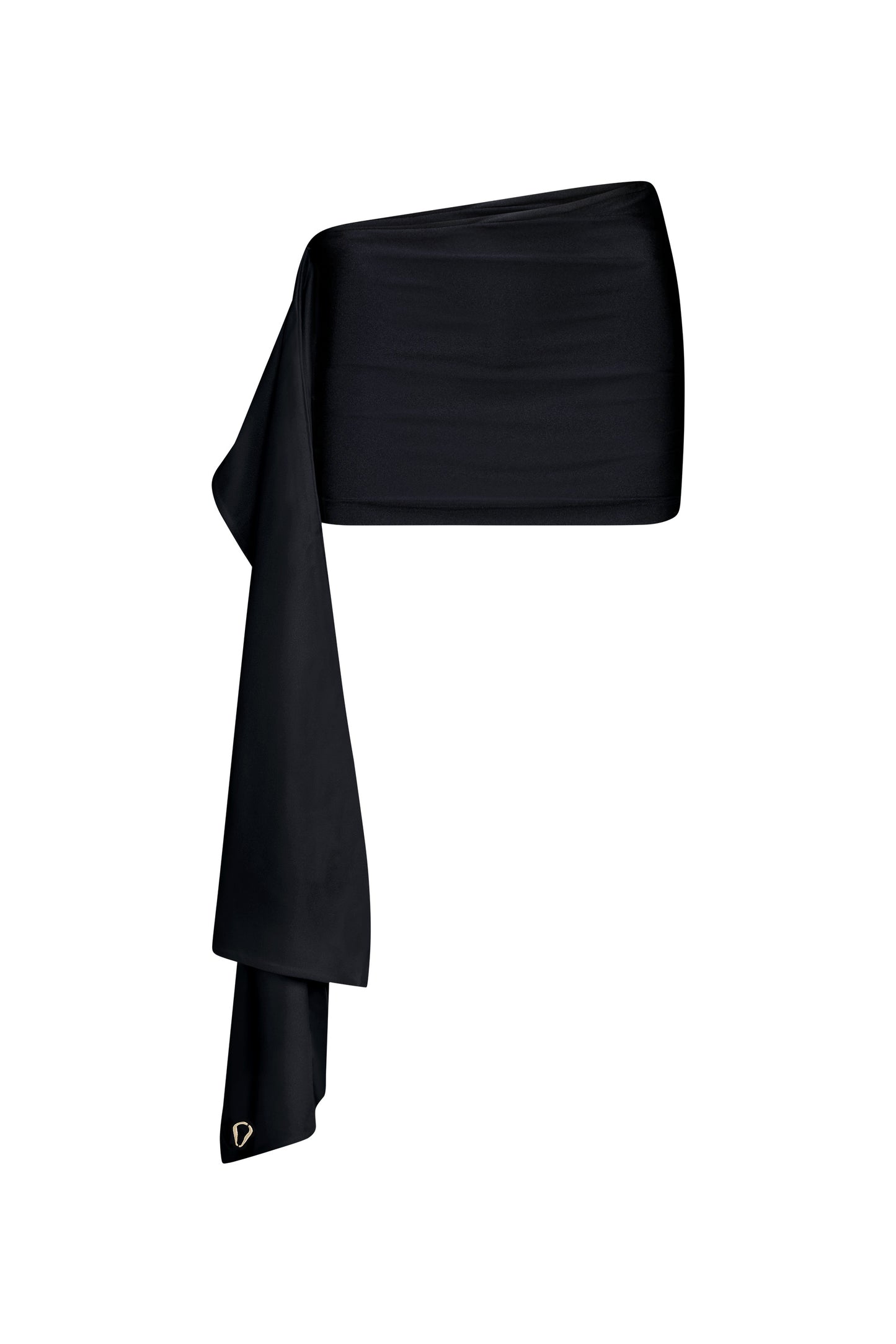 DRAPED SWIM SKIRT